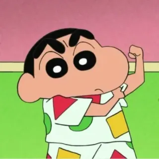 😊 Shin-chan Crayon Shin-chan Shin-Chan, Anime, Cartoon, Lustig, Kind, Crayon Shin-Chan whatsapp sticker