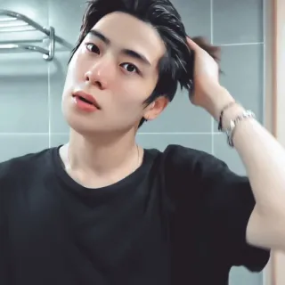 📸 男人, 男性, 肖像, 室内, 人, 自拍 telegram sticker