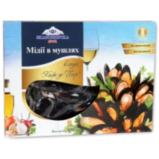 👍 Мідії в мушлях food, seafood, mussels, shellfish, cuisine whatsapp sticker