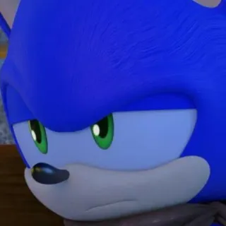 😑 Sonic the Hedgehog мультфильм, соник, злой, ёж, синий telegram sticker