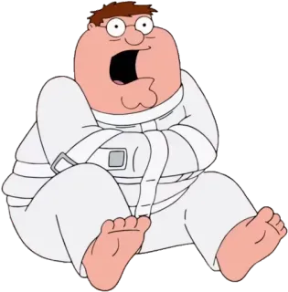 😷 Peter Griffin Family Guy 彼得·格里芬, 恶搞之家, 卡通, 动画, 喜剧 telegram sticker