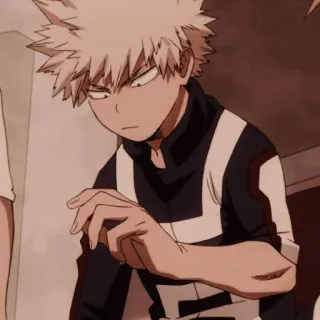 🧚 Katsuki Bakugo My Hero Academia Anime, Manga, Katsuki Bakugo, My Hero Academia whatsapp sticker