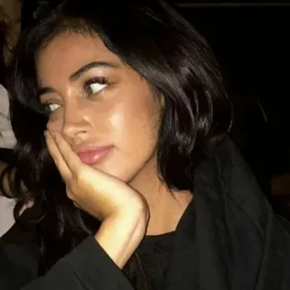 🍥 vrouw, gezicht, uitdrukking, portret telegram sticker