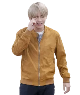 😩 V K-pop, BTS, Taehyung, cry, emotional telegram sticker