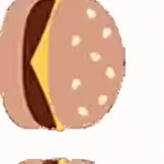🍔 burger, ser, jedzenie, kanapka, cheeseburger telegram sticker