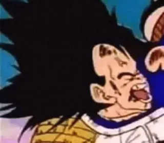 😫 Vegeta Dragon Ball Z Vegeta, Saiyan, Dragon Ball Z, anime, fighting, manga telegram sticker