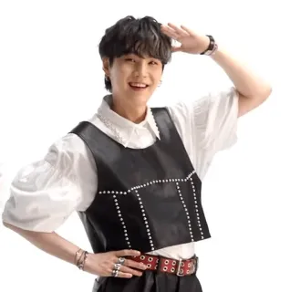 🙌 Suga Kpop, chanteur, homme, idole, musique, artiste interprète, artiste telegram sticker