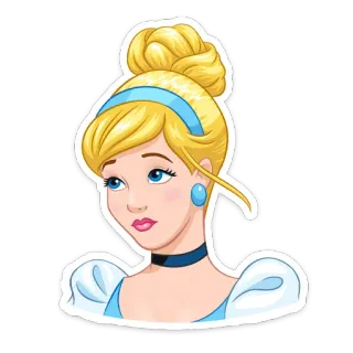 🙂 Cinderella Dibujos animados, Princesa, Disney, Cuento de hadas whatsapp sticker