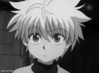 🗿 Killua Zoldyck Hunter x Hunter Animé, Hunter x Hunter, Killua, Killua Zoldyck, Manga, Dessin animé whatsapp sticker