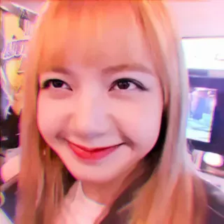 🌸 Lisa K-pop, Айдол, Певец, Лиса, Blackpink, Мем, Ухмылка, Азиат telegram sticker