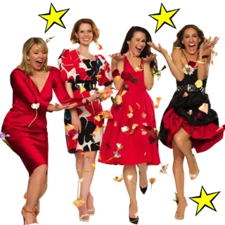🎉 Sex and the City sex and the city, moda, mulheres, amigas, nova york whatsapp sticker