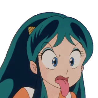 😛 anime, girl, tongue, expression, cute, cartoon telegram sticker