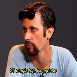 🎃 Só magia top, Rogerinho telegram sticker