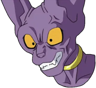 Beerus whatsapp stickers