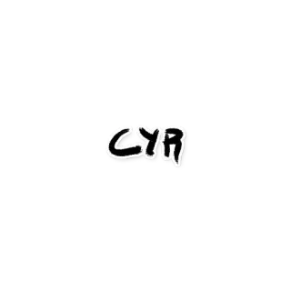 🍌 CYR lettering, text, CYR telegram sticker
