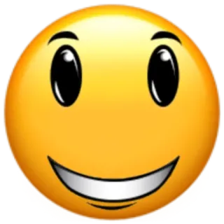 ☠️ Emoji, Uśmiech, Radosny telegram sticker