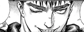 🖤 Guts Berserk manga, anime, warrior, berserker, gritty whatsapp sticker