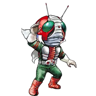 ✌ Kamen Rider superhero, masked hero, kamen rider, japanese superhero, tokusatsu telegram sticker