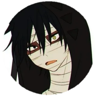 🖤 Isaac Foster Angels of Death Anime, Manga, Horror, Personaggio, Isaac Foster, Angels of Death telegram sticker