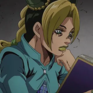 🌊 Jolyne Cujoh JoJo's Bizarre Adventure: Stone Ocean anime, manga, Jojo's Bizarre Adventure, Stone Ocean, Jolyne, Jolyne Cujoh telegram sticker