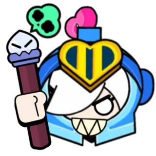 😵 角色, 数字艺术, 插画, 卡通 telegram sticker