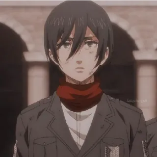 mikasa arckerman @grctrix telegram stickers
