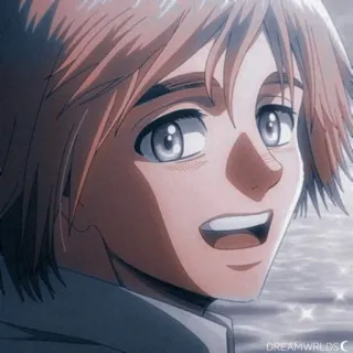 ❤️ Armin Arlert Attack on Titan Anime, Personaje, Armin Arlert, Ataque a los Titanes telegram sticker