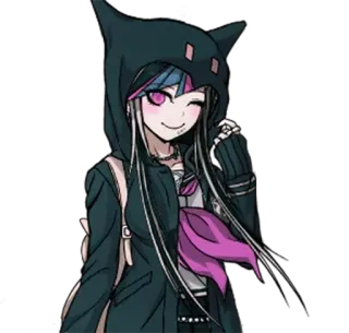 😉 Ibuki Mioda Danganronpa Anime, Videospiel, Ibuki Mioda, Danganronpa telegram sticker