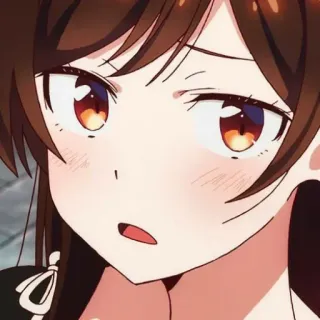 ❤️ Chizuru Ichinose Rent-A-Girlfriend Anime, Chizuru, Rent-a-Girlfriend, Manga, Mignon, Fille whatsapp sticker