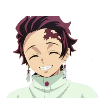 😁 Tanjiro Kamado Demon Slayer Anime, Demon Slayer, Tanjiro, Tanjiro Kamado whatsapp sticker