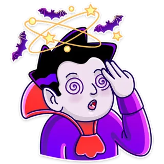 Добрый Вампир @DonorSearch telegram stickers