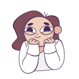 Блуми telegram stickers