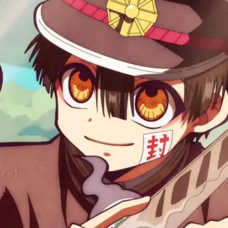 ☁️ Hanako-kun Toilet-bound Hanako-kun 封 anime, manga, hanako-kun, ghost, supernatural, japanese telegram sticker