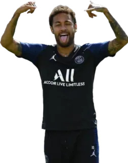 🇧🇷 Neymar футбол, спортсмен, футбол, спорт, игрок telegram sticker
