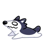 😵 chó, hoạt hình, động vật, dễ thương, nhãn dán telegram sticker