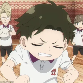 ⚜️ Anime, Schule, Kind, Wütend, Schüler telegram sticker