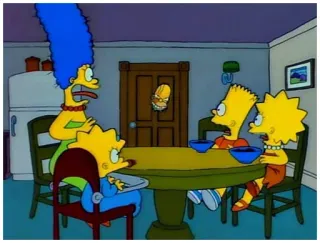 😰 Bart Simpson The Simpsons The Simpsons, animation, cartoon, family, funny, humor telegram sticker
