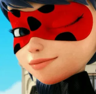 😉 Ladybug Miraculous: Tales of Ladybug & Cat Noir Ladybug, Miraculous, superhero, cartoon, anime, Miraculous Ladybug whatsapp sticker