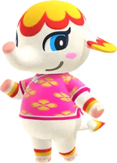 🐘 Tia Animal Crossing Animal Crossing, Tia, Videospiel, Charakter, Nintendo, Anthropomorph, Tierisch telegram sticker