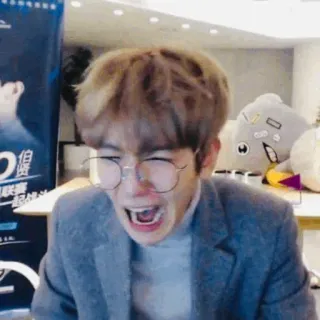 🌻 반응, 울음, 소리, 감정적, 슬픈, 화난 telegram sticker