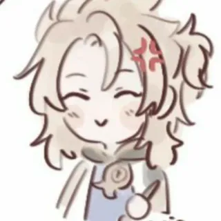 🍂 Albedo Genshin Impact 애니메이션, 만화, 만화영화, 원신, 알베도 telegram sticker