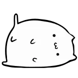 ☺️ Blob, Abstrato, Personagem, Fofo whatsapp sticker
