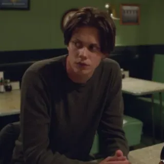 🎋 Bill Skarsgård Schauspieler, Mann, Porträt, Lässig, Innen telegram sticker