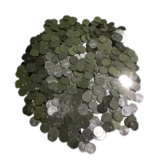 💰 pieniądze, monety, waluta, stos, finanse, ekonomia telegram sticker