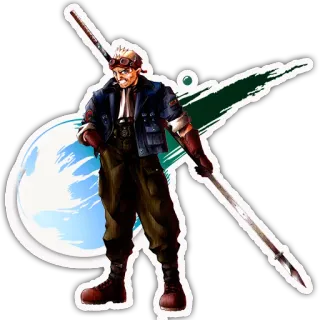 Final Fantasy VII - S4T.tv telegram stickers