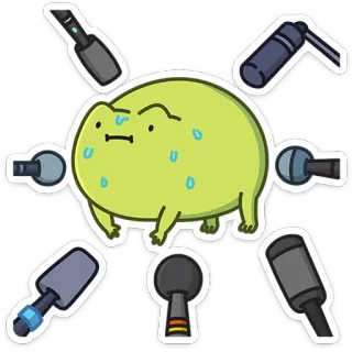 Лягушачий микс без текста @TgSticker whatsapp stickers