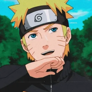 💛 Naruto Аниме, Манга, Ниндзя, Наруто, Узумаки telegram sticker