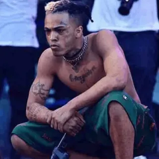 🖤 XXXTentacion rapper, muziek, XXXTentacion, verdrietig telegram sticker