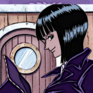 📜 Nico Robin One Piece 动漫, 海贼王, 妮可·罗宾, 角色, 漫画 telegram sticker