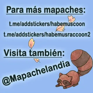 ⚠️ Para más mapaches:
t.me/addstickers/habemuscoon
t.me/addstickers/habemusraccoon2
Visita también:
@Mapachelandia Waschbären, Waschbär, Sticker, Telegram, Tiere, Cartoon telegram sticker